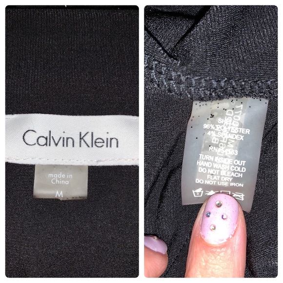 Calving Klein sparkling short cardigan black - Picture 5 of 8